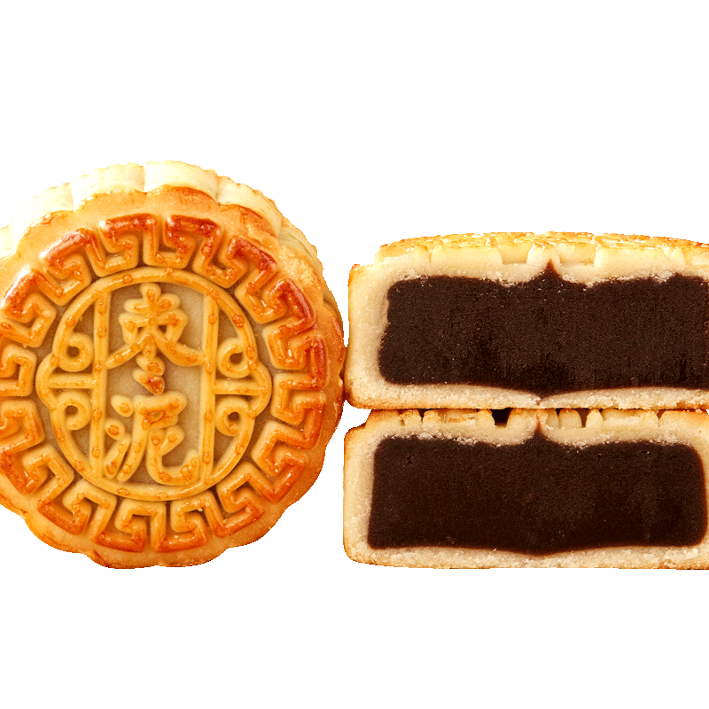 日月坊枣泥月饼广式黑红绿豆沙老式手工传统中秋节月饼散装旗舰店