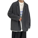 休闲西装外套男韩版宽松秋季男装小西服套装炸街dk制服XZ332-P50，男装西服，星座308B-1