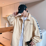 宽松外套男港风潮流ins衣服秋季潮牌夹克休闲上衣JK04110-P55，男装夹克，星座308B-1