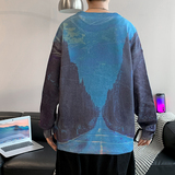 针织衫毛衣男春秋季港风宽松韩版潮流ins休闲上衣服潮牌WY021-P42，男装针织衫/毛衣，星座308B-1