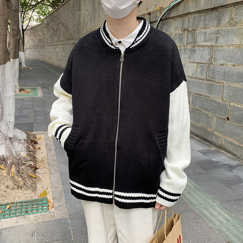 毛衣外套男女韩版宽松慵懒风开衫针织衫秋冬情侣上衣MY0305-P50,男装针织衫/毛衣,星座308B-1