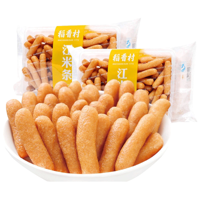 怀旧零食稻香村江米条