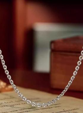 意大利进口璀璨太阳花项链素链