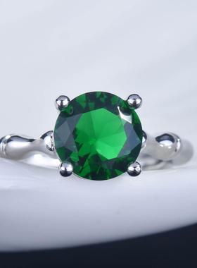 引流福利品彩宝饰品创意竹节女戒