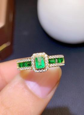 引流仿天然哥伦比亚祖母绿彩宝