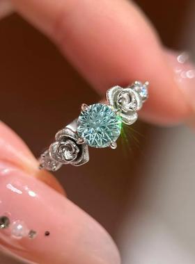 清冷感帕拉伊巴色烟花切手调立体