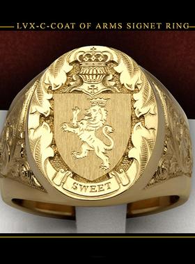 臻荣wish爆款皇冠狮子盾牌徽章