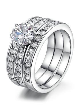 外贸热销时尚首饰欧美奢华三层