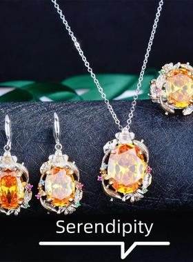 意大利复古宫廷风双鱼戏莲套装