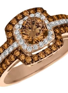 臻荣wish新款热卖镀14k玫瑰金