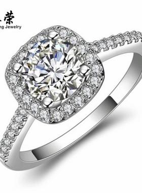 臻荣热卖首饰欧美时尚订婚戒指女