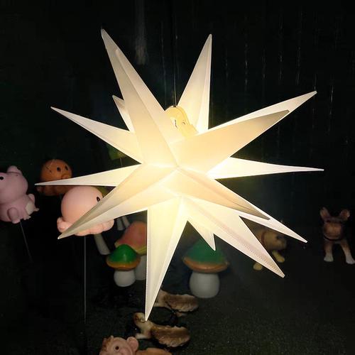 北欧床头灯宜居家装氛围灯圣诞节装饰灯简约风爆炸星圣诞树装饰灯