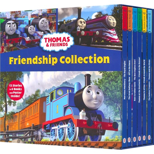 Thomas and Friends Friendship Collection 托马斯和朋友们友谊合集 12个友谊冒险故事 经典小火车动画绘本 英文原版进口图书