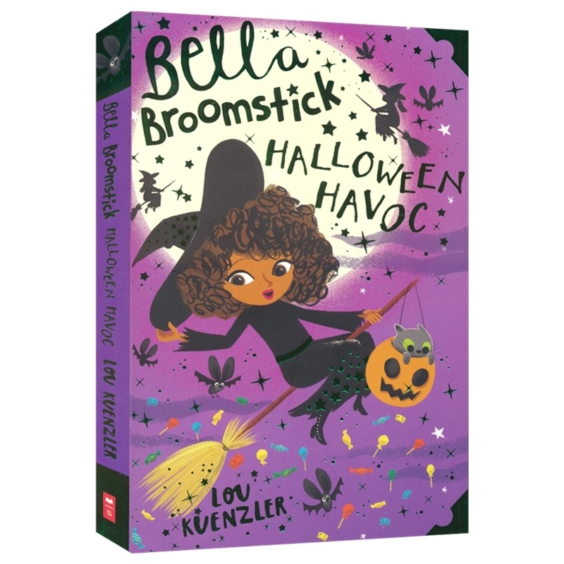 Bella Broomstick 3 Halloween Havoc 贝拉飞天扫帚 万圣节狂欢 魔法故事 桥梁章节小说 青少年英语课外读物 英文原版进口儿童图书