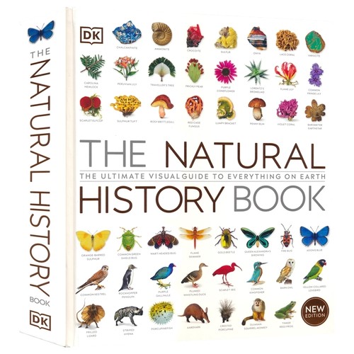 DK 博物大百科新版 自然史图解丛书英文原版 The Natural History Book 科普全书读物 儿童英语科学认知指南大开精装 植物动物图鉴