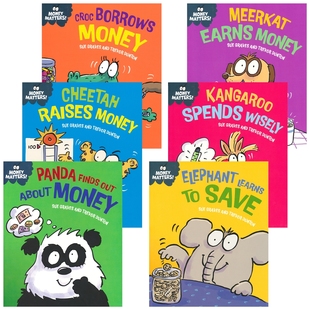 Money Matters Collection 儿童财商教育科普绘本 金钱管理 习惯养成 动物故事 图画书 亲子共读 英语启蒙 英文原版进口图书