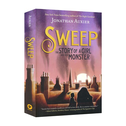 Sweep The Story of A Girl And Her Monster 清扫工 一个女孩与她的怪物的故事 青少年奇幻历史小说 章节书 英文原版进口儿童图书
