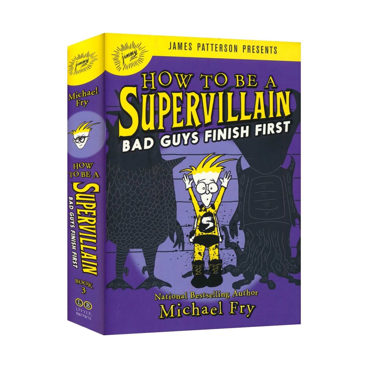 How to Be a Supervillain Bad Guys Finish First 怎样成为一个大坏蛋3 坏蛋永远第一 幽默搞笑 章节小说 英文原版进口儿童图书