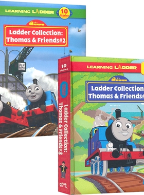 Learning Ladder Collection Thomas & Friends 学习阶梯系列 托马斯和他的朋友们合集 2&3 分级阅读 全彩桥梁读物 英文原版图书