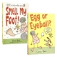 小鸡和大脑 儿童英语课外读物 脚 Smell Brain Egg 漫画 and 闻闻我 Chick Eyeball 鸡蛋还是眼球 英文原版 进口图书 Foot