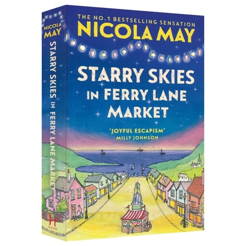 Starry Skies in Ferry Lane Market 星河璀璨的费里巷市场 英文课外读物 16岁+ 温馨主题 英文原版进口图书