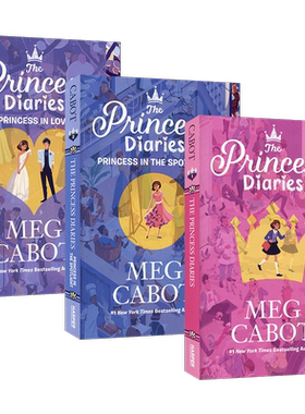 The Princess Diaries Princess in the spotlight 公主日记3册 电影原著英文小说 青少年儿童英语课外读物 英文原版进口图书