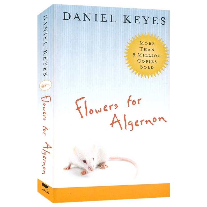 Flowers for Algernon 献给阿尔吉侬的花束 英文版 雨果奖获奖作品 科幻小说 章节书 青少年课外读物 进口英语原版书籍