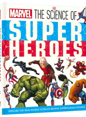 【自营】Marvel The Science of Super Heroes 漫威超级英雄的科学 青少年英语课外读物 英文原版进口儿童图书