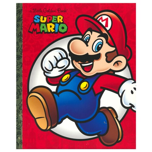 A Little Golden Book Super Mario Super Mario Bros. Movie Story 任天堂 超级马里奥兄弟 兰登小金书 电影官方故事书 英文原版