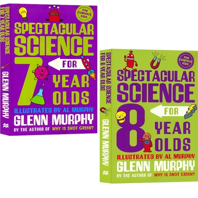 Spectacular Science For 7 and 8 Year Olds  7岁 8岁孩子的神奇科学魔法书  儿童趣味百科 英文章节书 小学生课外读物 英文原版