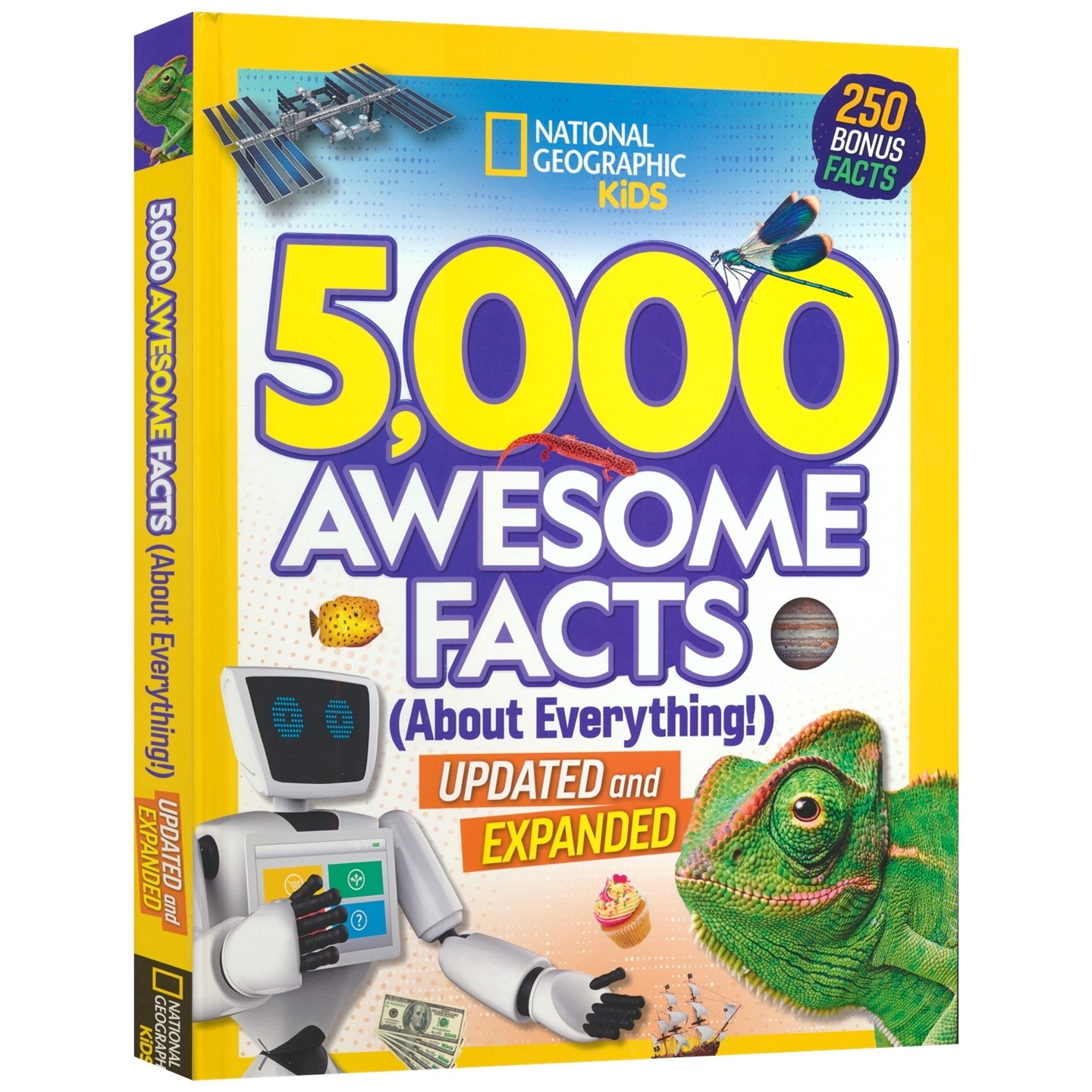 5,000 Awesome Facts (About Everything!) 5000个关于一切的事实 儿童百科科普读物 动物历史科学 奇闻趣事 英文原版进口儿童图书