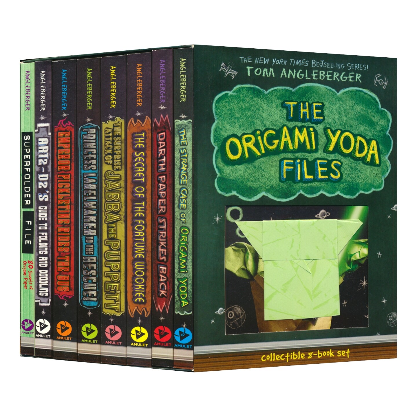 【自营】Origami Yoda Files 折纸尤达档案8册 校园日记 章节小说 文字涂鸦 英语畅销书 友谊勇气自我接纳青春成长 英文原版进口