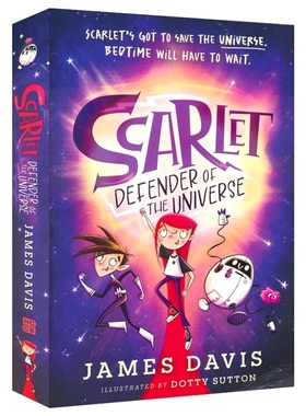 Scarlet Defender of the Universe 斯嘉丽 宇宙守护者 英语章节书 科幻小说 儿童文学 青少年课外读物 英文原版进口儿童图书