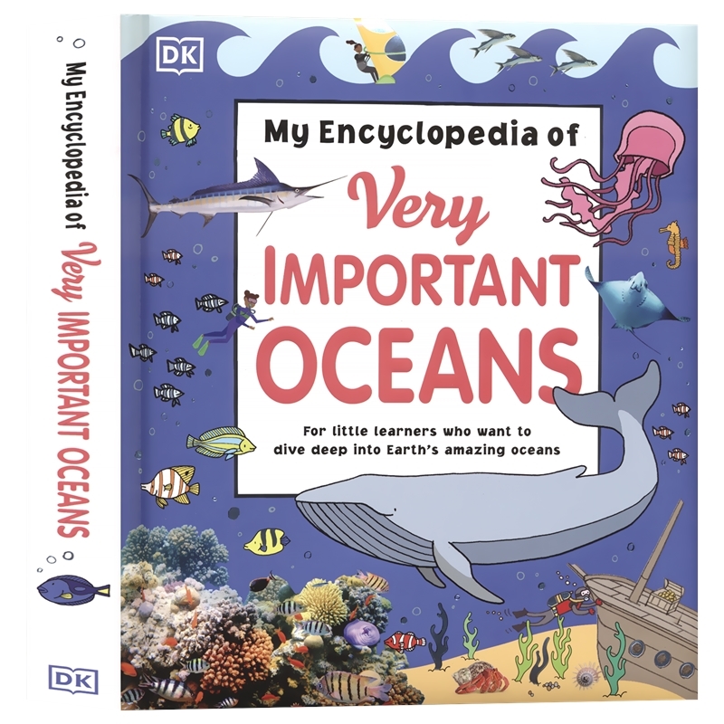 DK My Encyclopedia of Very Important Oceans 海洋百科全书 那些重要的海洋生物 少儿科普读物 精装 英文原版进口儿童读物
