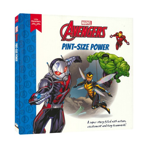 Marvel Avengers Pint-Size Power 漫威复仇者联盟 小小超能力 故事绘本 亲子读物 英文原版进口儿童图书