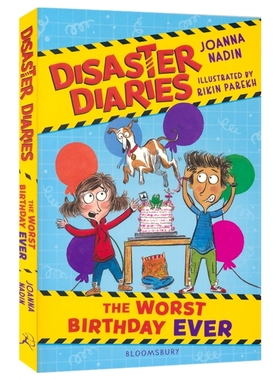 Disaster Diaries The Worst Birthday Ever 出错日记1 糟糕的生日 儿童文学小说 爆笑故事 英语课外读物 英文原版进口童书