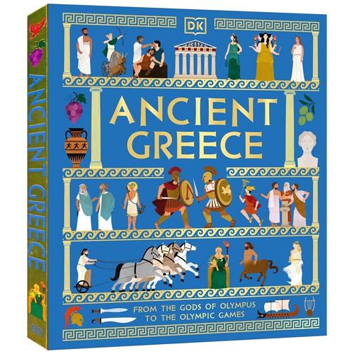 DK 古希腊文明百科 Ancient Histories Ancient Greece 古代文明 希腊神话 儿童历史科普读物 精装大开本 英文原版进口图书