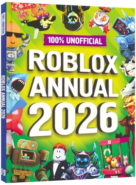 100% UnOfficial Roblox Annual 2026 Roblox 非官方版2026年鉴 游戏娱乐 精装 英文原版进口儿童图书