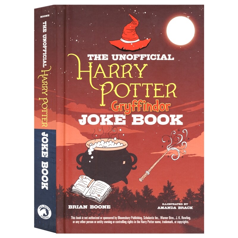 【自营】哈利 · 波特笑话书 The Unofficial Harry Potter Joke Book 非官方 7-12岁儿童英语课外读物 100+笑话 英文原版进口图书