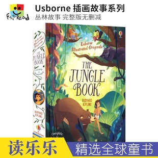 进口图书 插画故事系列 儿童英语读物 尤斯伯恩 Book Usborne The 英文原版 Jungle 丛林故事 Illustrated Originals 文学经典