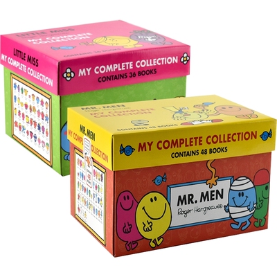 Mr. Men & Little Miss 奇先生妙小姐 礼盒经典畅销绘本 情商管理 启蒙认知 图画故事书 亲子读物 英文原版进口儿童图书