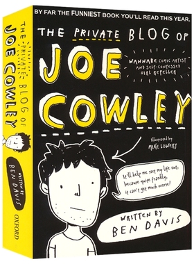 The Private Blog of Joe Cowley 乔·考利私人博客日记 章节小说 校园故事 青少年英语课外读物 英文原版进口儿童图书