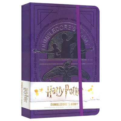 Harry Potter Dumbledore's Army Hardcover Ruled Journal 哈利波特 邓布利多军精装笔记本 英文原版进口