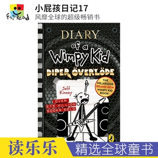 搞笑漫画畅销书 进口图书 Wimpy 小屁孩日记 儿童课外英语读物 Kid 英文原版 Diary 日记章节书