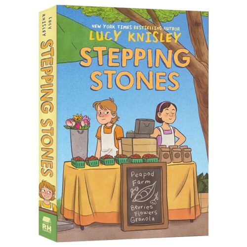 Peapod Farm Stepping Stones 豌豆农场1 踏脚石 儿童课外读物 全彩漫画 纽约时报畅销书 英语图像小说 英文原版进口图书