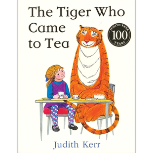 The Tiger Who Came to Tea Activity Book Judith Kerr 100 years 老虎来喝下午茶  绘本 活动书 超100个贴纸 社交启蒙 英文原版