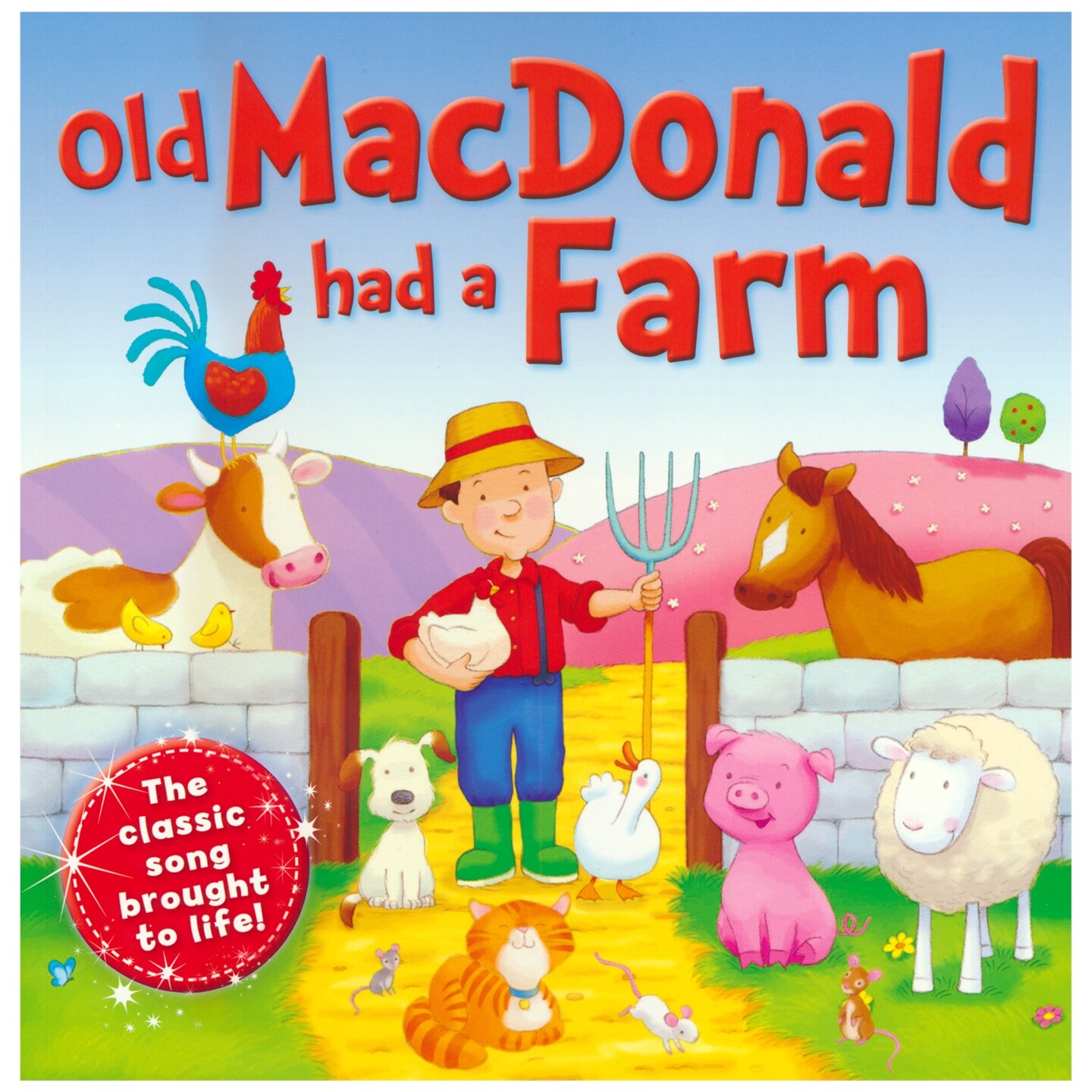 【自营】Old Macdonald Had A Farm 老麦克唐纳有一个农场 故事绘本 儿歌童谣 图画书 亲子读物 英语早教启蒙 英文原版进口图书