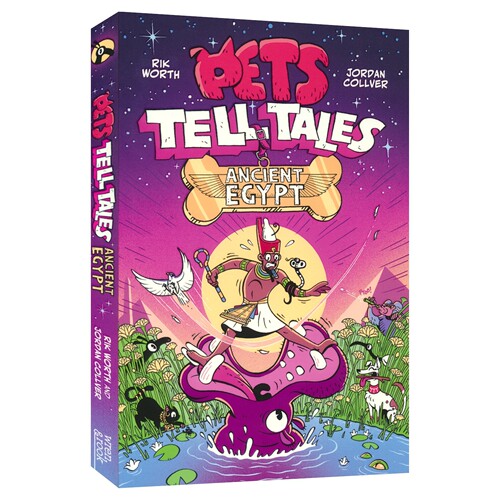 Pets Tell Tales Ancient Egypt 宠物讲故事 古埃及 儿童历史科普百科漫画 小学生英语课外读物 英文原版进口图书