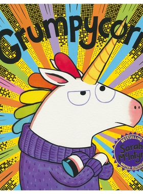 Don't Call Me Grumpycorn 别叫我坏脾气独角兽 趣味绘本 儿童英文故事 幽默爆笑 亲子互动 睡前读物 3-6岁 英文原版进口图书