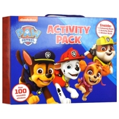 专注力培养 贴纸书 6岁 Books 英文原版 Pack 汪汪队立大功活动套装 Patrol Activity Paw 活动书 创意活动 手工DIY 涂色书